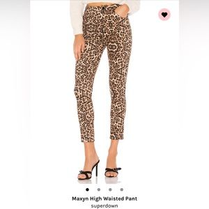 Leopard Maxyn High Waisted Pant